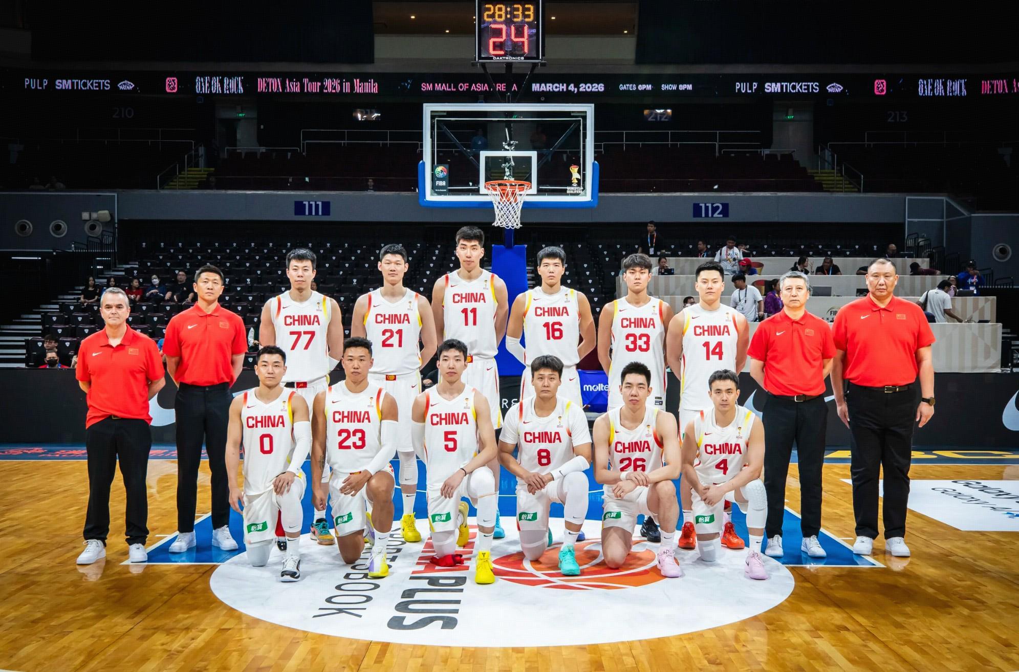 首节战报:赵继伟8分,中国男篮27-22领先中国台北